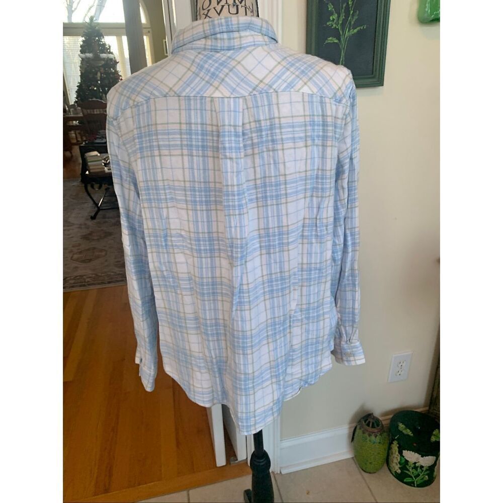 Eddie Bauer Button Down Flannel - Picture 7 of 9